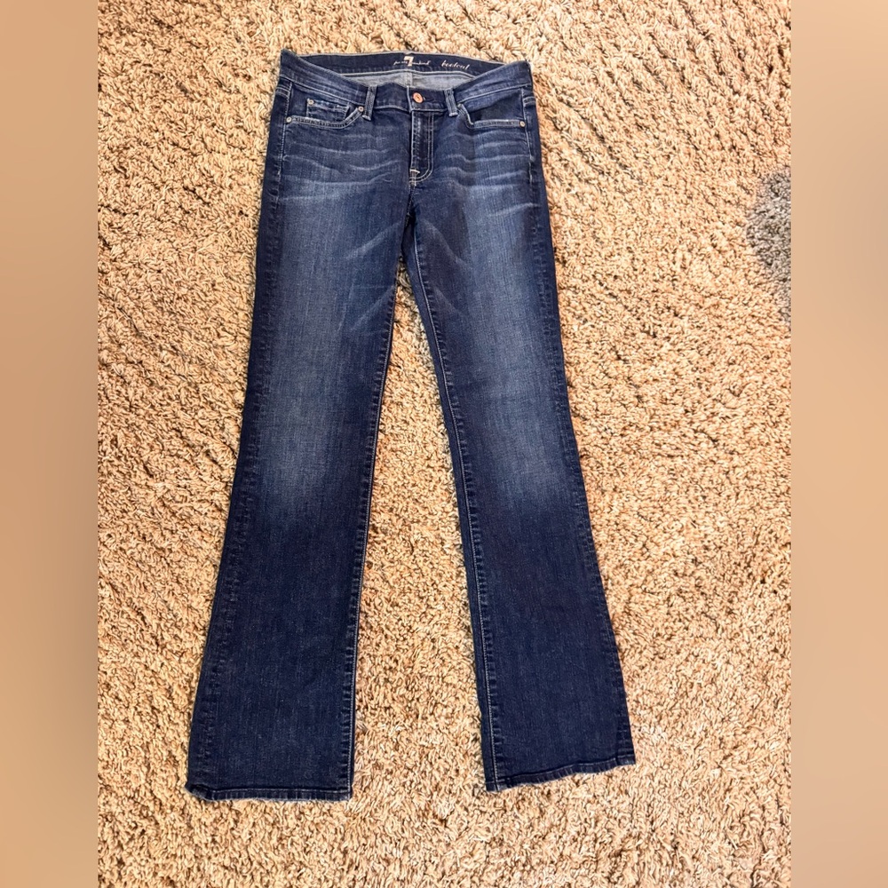 7 For All Mankind RN 115561 Bootcut Jeans Size29🛍